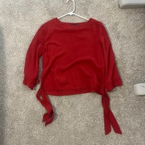 Red long sleeve